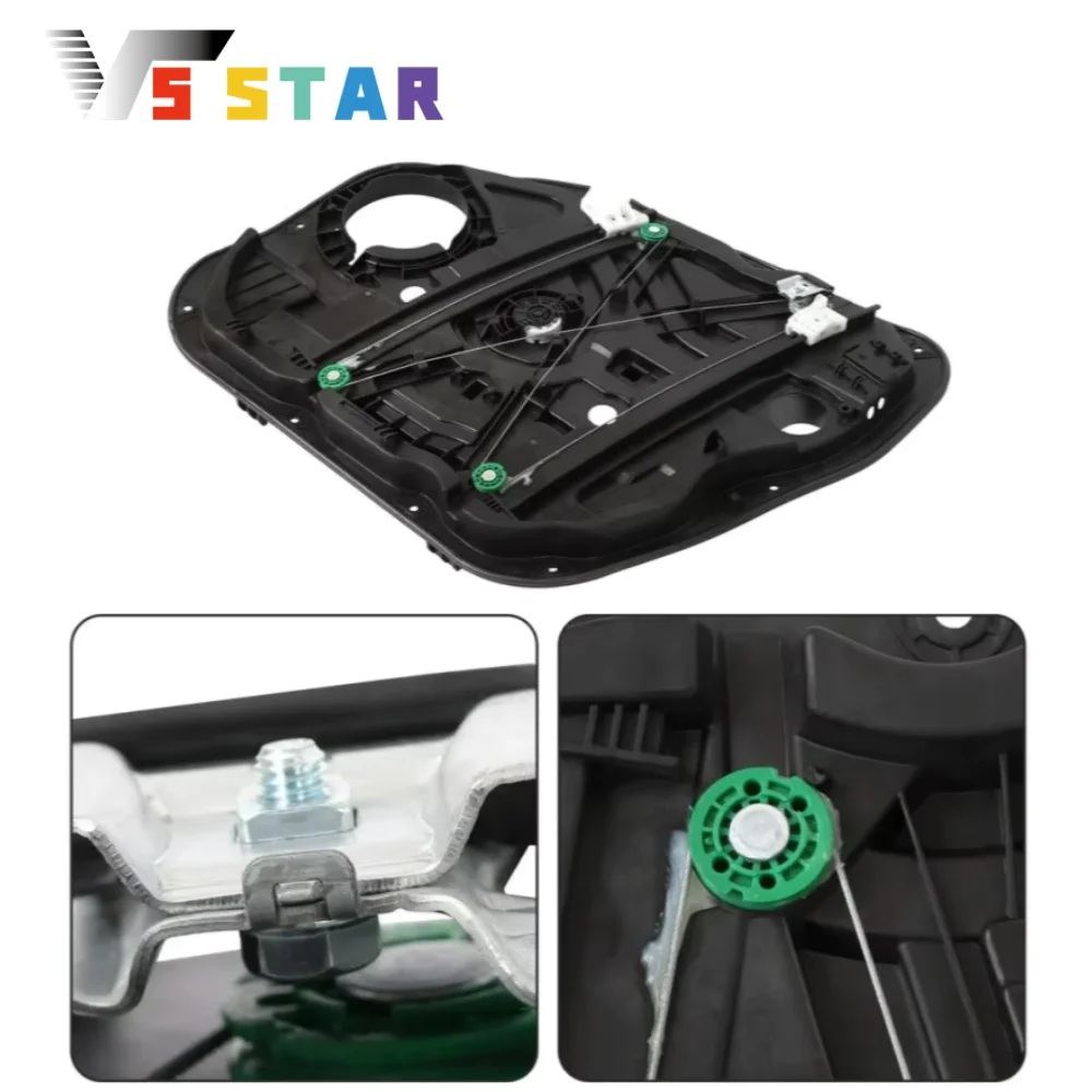 

82471-D3011 82471-D3010 82471D3010 Front Left Power Window Regulator without Motor For 16-17 Hyundai Tucson L4 1.6L 2.0L SLJ-189