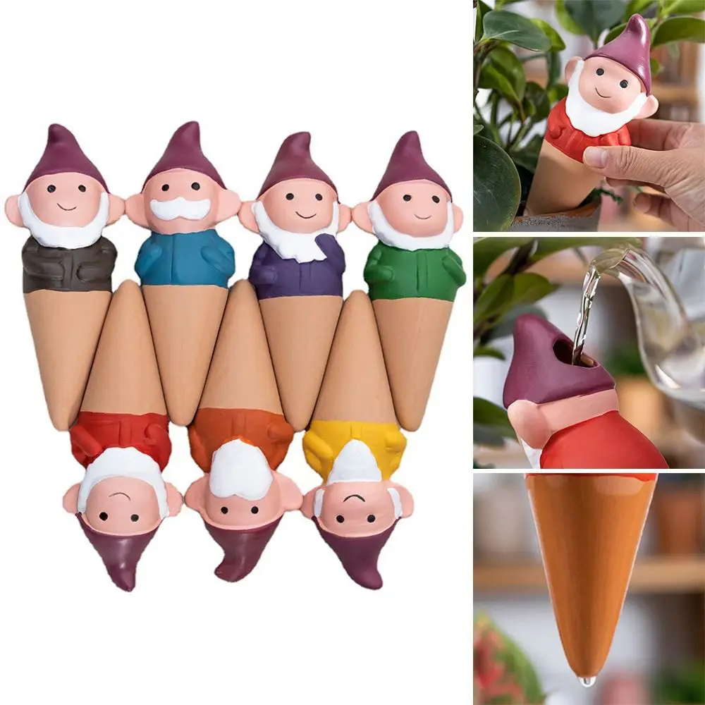 

Indoor Outdoor Plant Accessories Garden Plant Self Watering Spikes Garden Supplies Dwarf Shape Plant Watering Globes Easy to Use