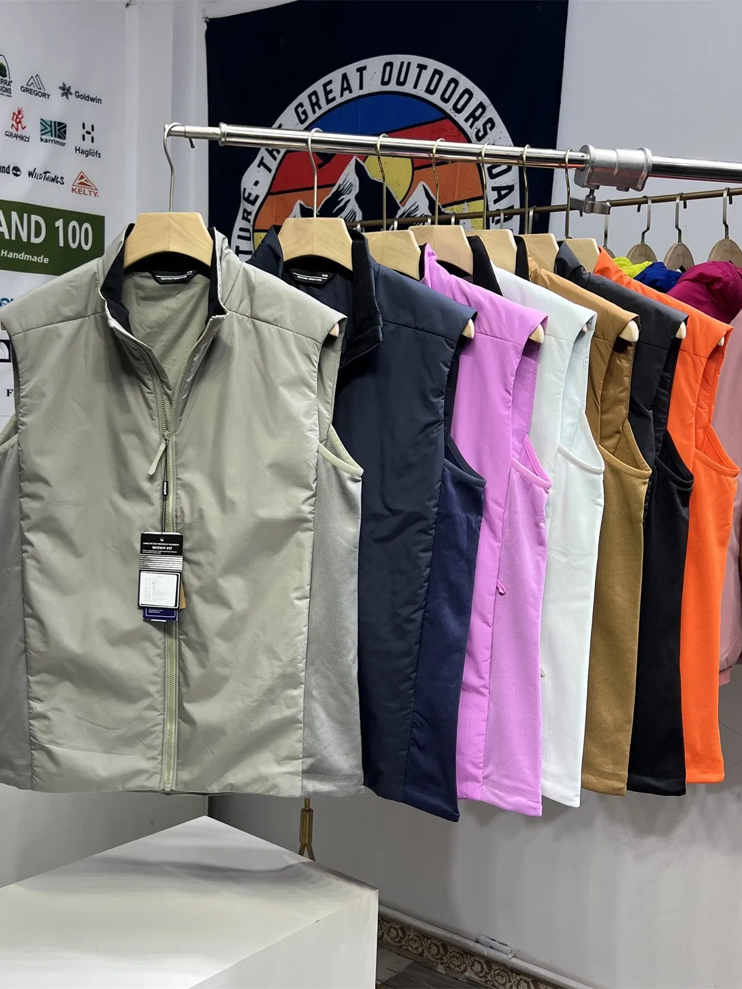 

Outdoor ular Windproof Water-resistant Warm Fce Autumn Winter Couple Sle Stand Collar Casual Cotton Vest