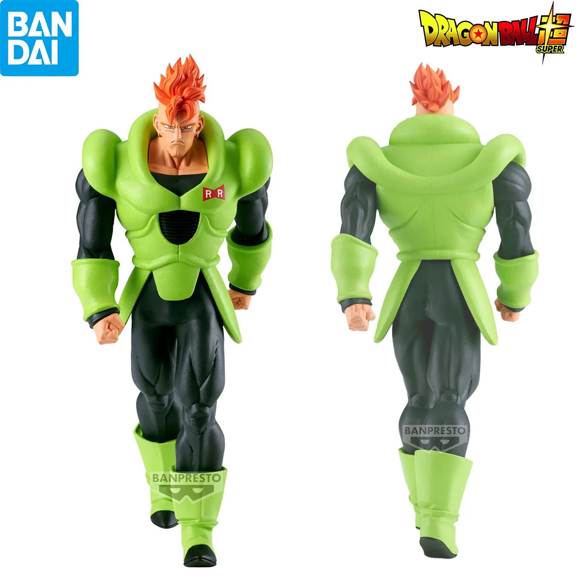 100% Original in Stock Bandai Spirits BANPRESTO Solid Edge Works - The Departure Dragon Ball Z Ju-roku Gou (Android 16)