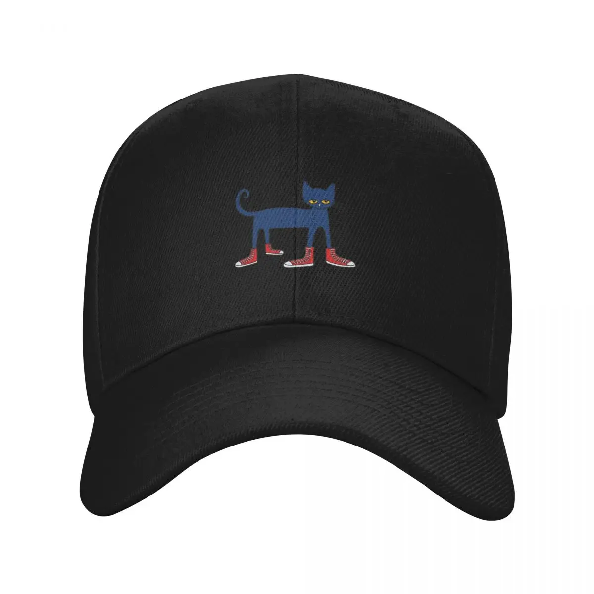 

Pete the Cat Rocking in My School Shoes Baseball Cap luxury caps Luxury Cap Male hat Big Size Hat Men's Hats Women's