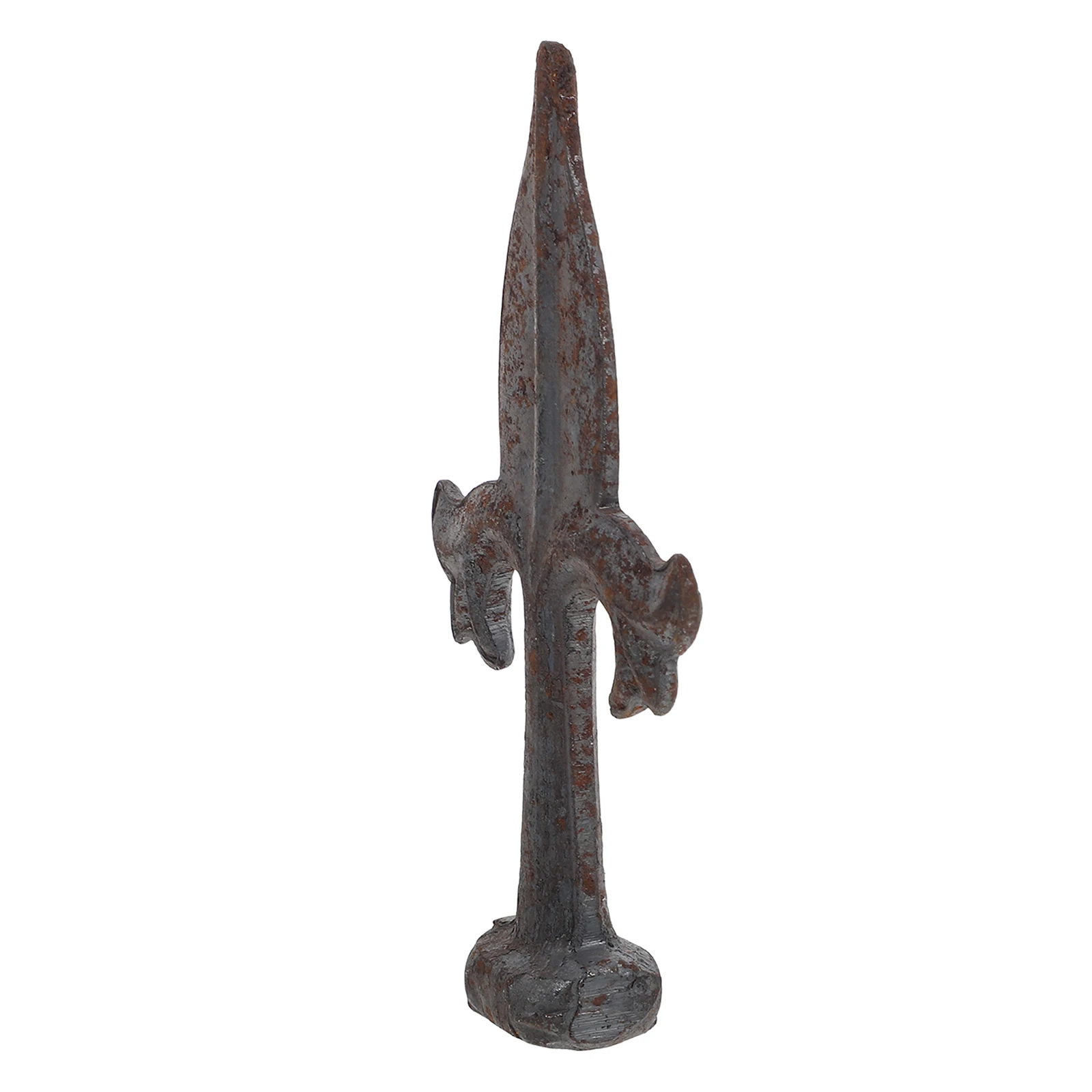 

Iron Fence Accessories Decorative Finial Toppers Wrought Metal Fence Heads Large Post Covers Gate Decorations