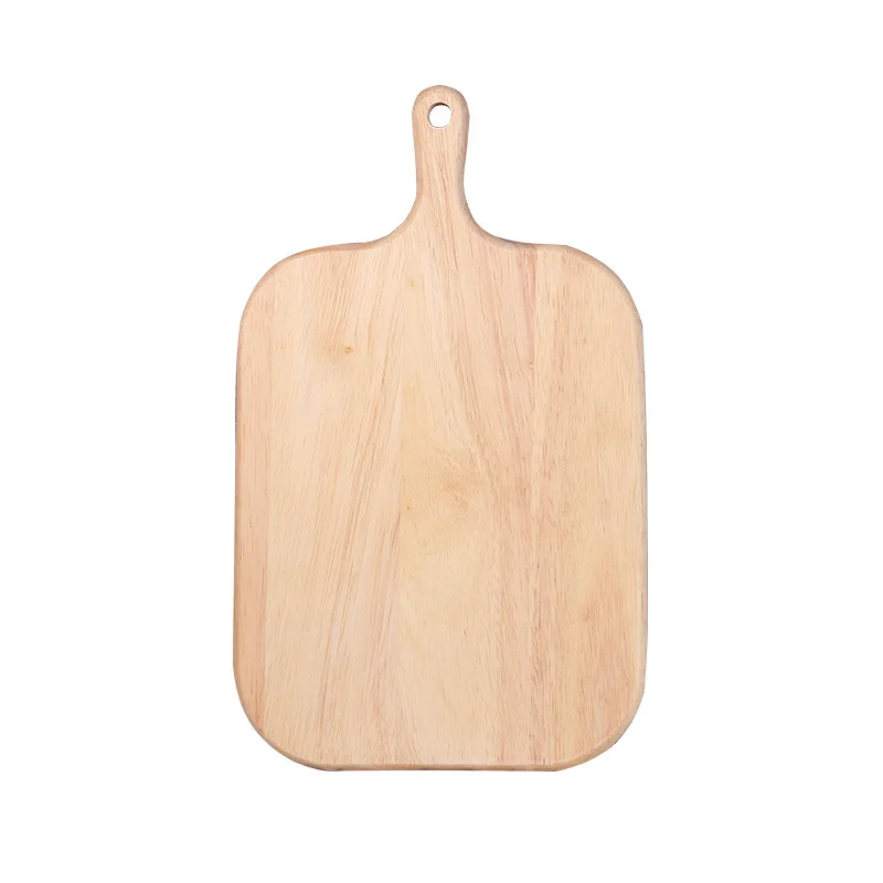 Rubber Wood Fruit Board Solid Wood Cutting  Thickened Cutting  Fruit Cutting  Household Pallet