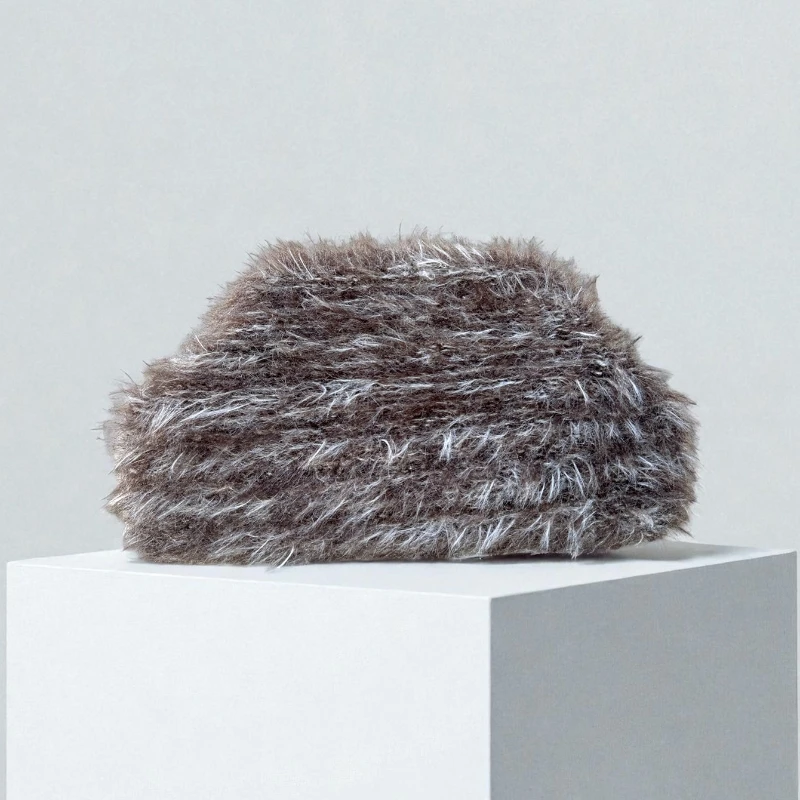 

Новинка: Модная пушистая плюшевая сумка-клатч для женщин 2026 – Мягкая, объемная сумка-облако с застежкой, Sac A Main Femme