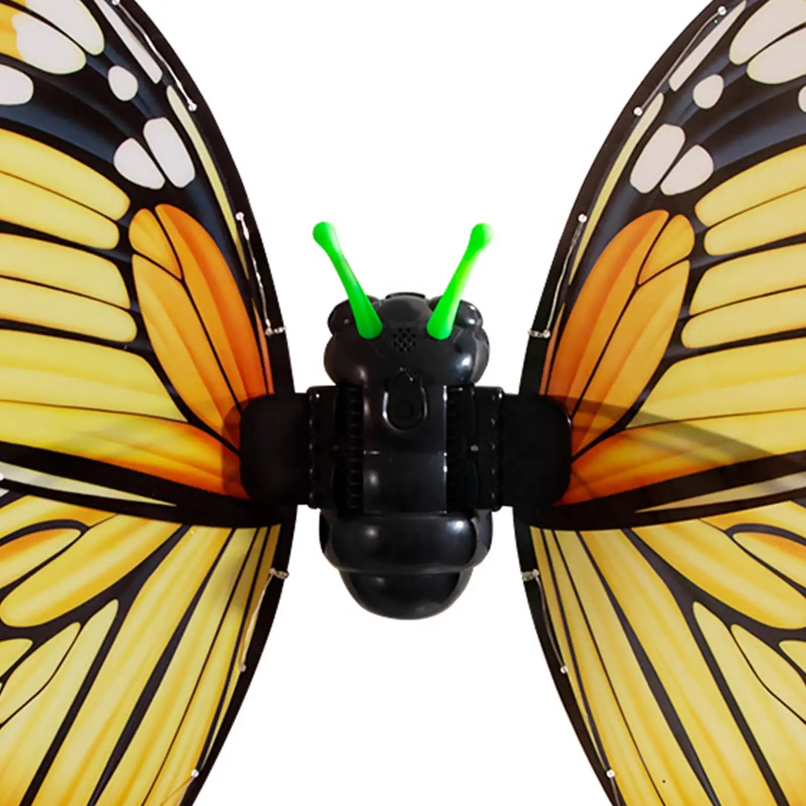 전기 요정 날개 LED 조명 장식 코스프레 의상 액세서리 소녀를위한 드레스, 가장 무도회 엘프 축제 기념일