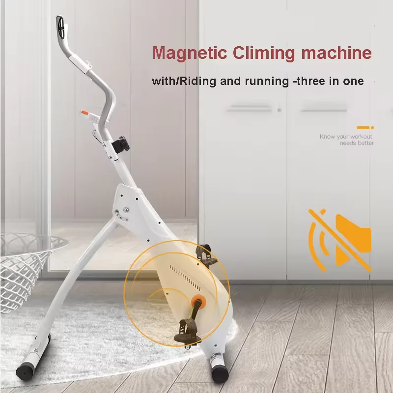 

2026 LED Heart Rate Monitor Foldable Climbing Machine Multi-speed Quiet Fitness Gear