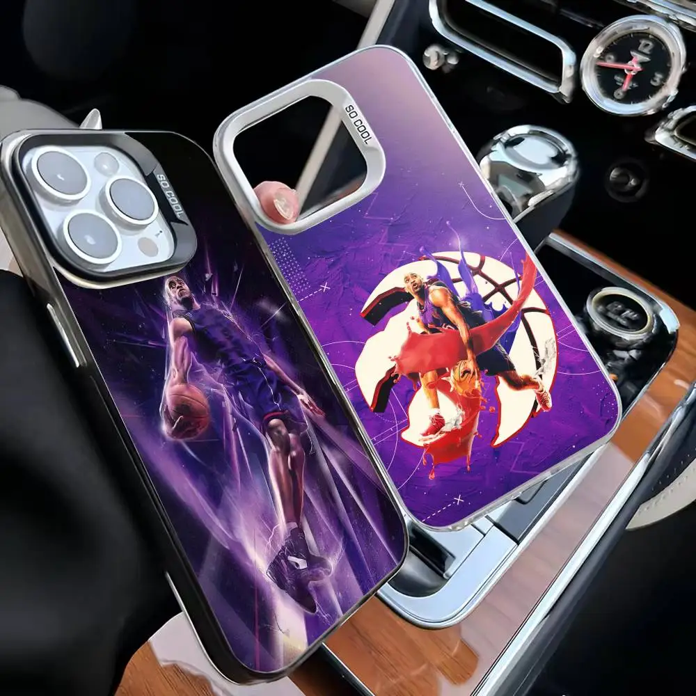

Basketball Vince Carter 15 Phone Case For iPhone 16,15,14,13,12,11,Mini,Pro,MAX Black Matte Shockproof Cover