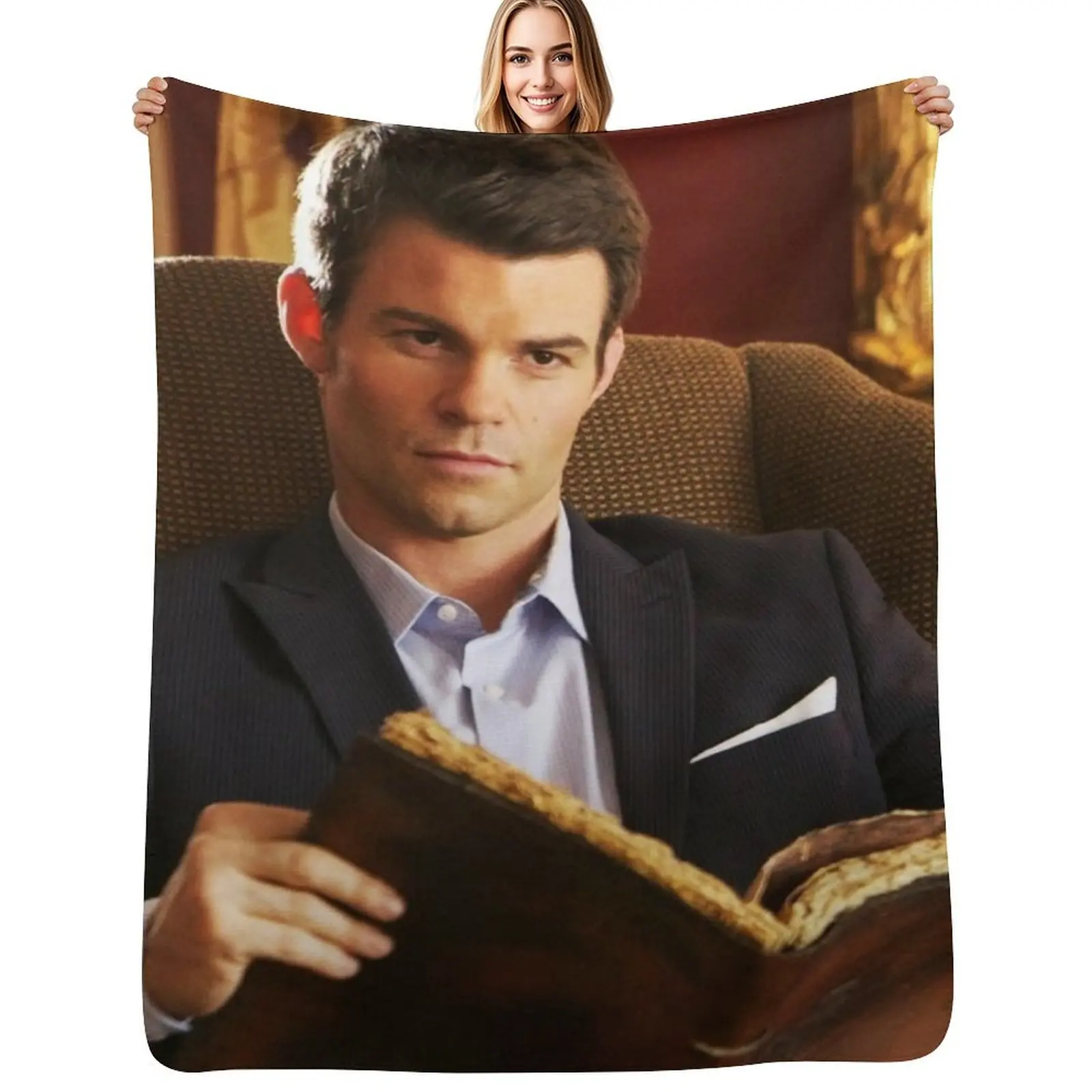 

elijah mikaelson Throw Blanket heavy to sleep Soft Beds Cute Luxury Brand Blankets