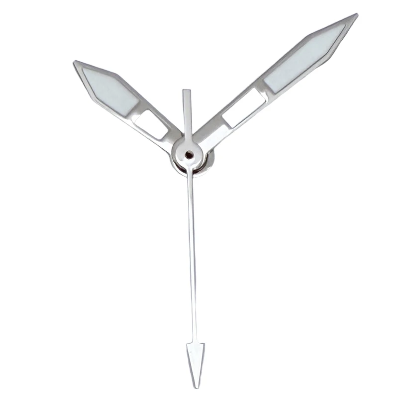 NOOKIDA NH35 เงินขัดมือสีเขียวส่องสว่าง Fit NH35 อัตโนมัตินาฬิกาอุปกรณ์เสริมอะไหล่