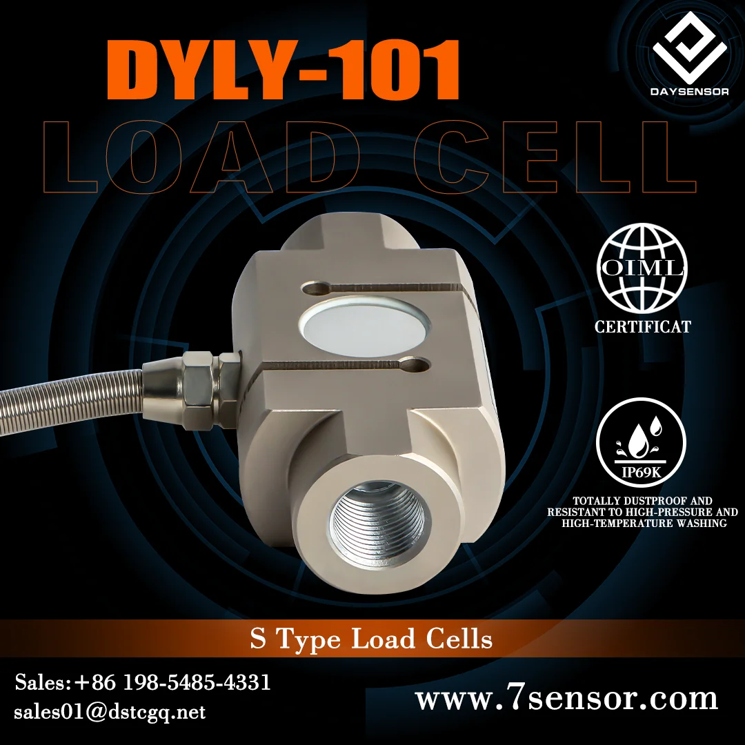 DYLY-101 S Type Load Cell 1000kg 200kg 5t 10t 20t High Precision Pressure Sensor for Weighing Scale