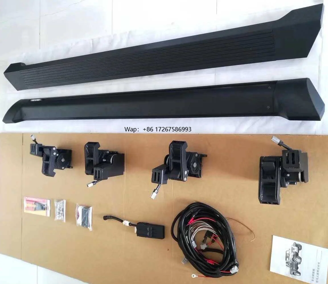 

Автомобильные аксессуары для Wrangler JK 2007-2017: Электрические выдвижные подножки (4 двери), высококачественные пороги с электроприводом