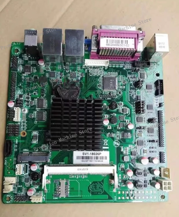 

SV1-18026P/SV1-19026P J1800 интегрированный процессор настольного компьютера основная плата двойной гигабитный сетевой порт