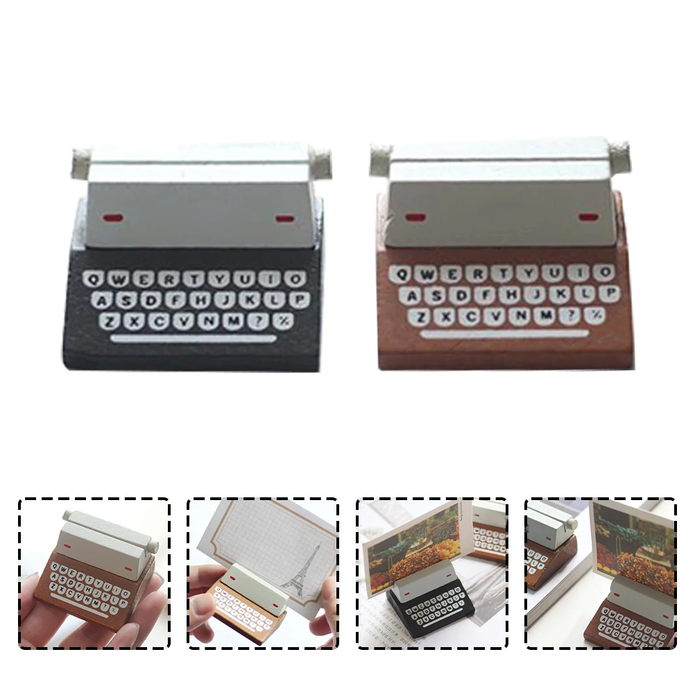

4 Pcs Photo Folder Supplies Desk Accessories Home Place Holders Vintage