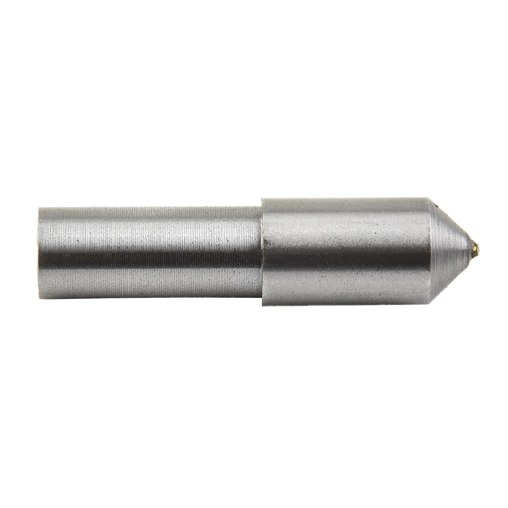 

High Quality Practical Useful Brand New Outdoor Garden Industrial Diamond Dresser Pen Silver Steel Tapered Tip Tool 1pc