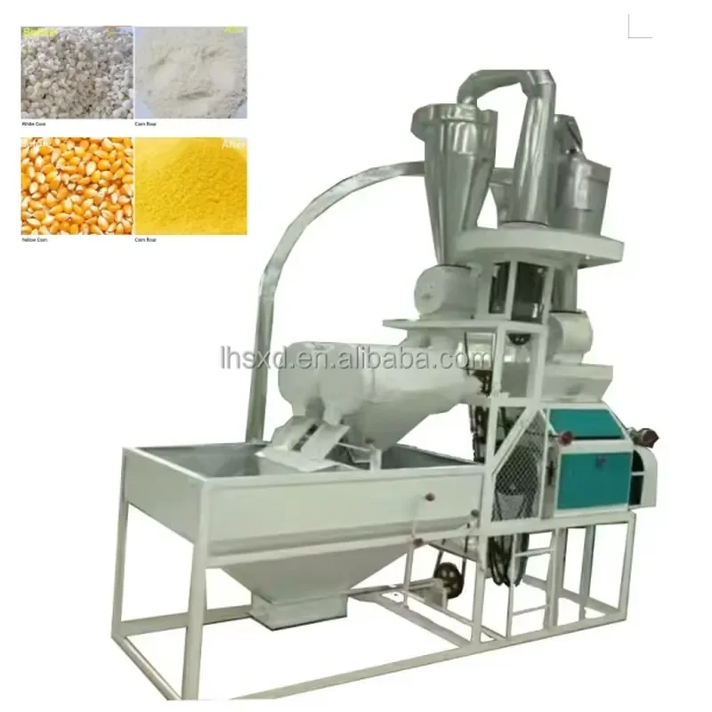 Maize Meal Milling Machine | Corn Starch Making Machine /powder Grinder Home Wheat Flour Mill Plant