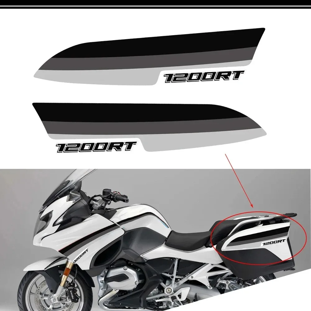 

For BMW R1200RT R1200 RT R 1200 Luggage Cases Trunk Fairing Fender Motorcycle Stickers Protector Decal Kit