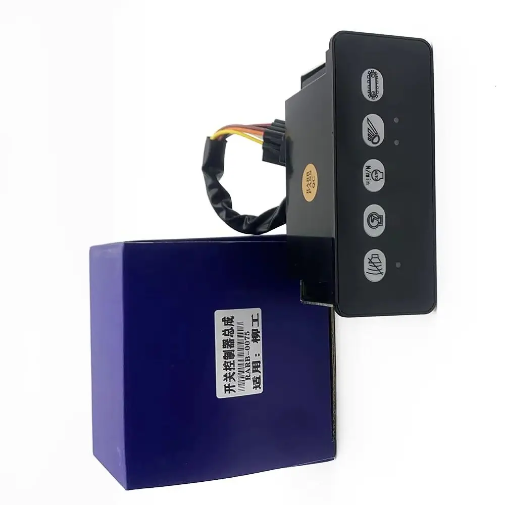 Headlight Controller Panel Loader Switch Box RARB-0075 34B1099 Fit for Liugong Excavator CLG925 CLG915 CLG922 CLG936
