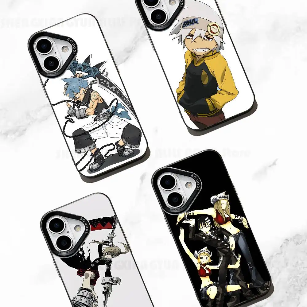 

Anime Soul E-Eater Thompson A-Albarn Case For IPhone 11 12 13 14 15 16 17 Pro Max XS X XR Cover