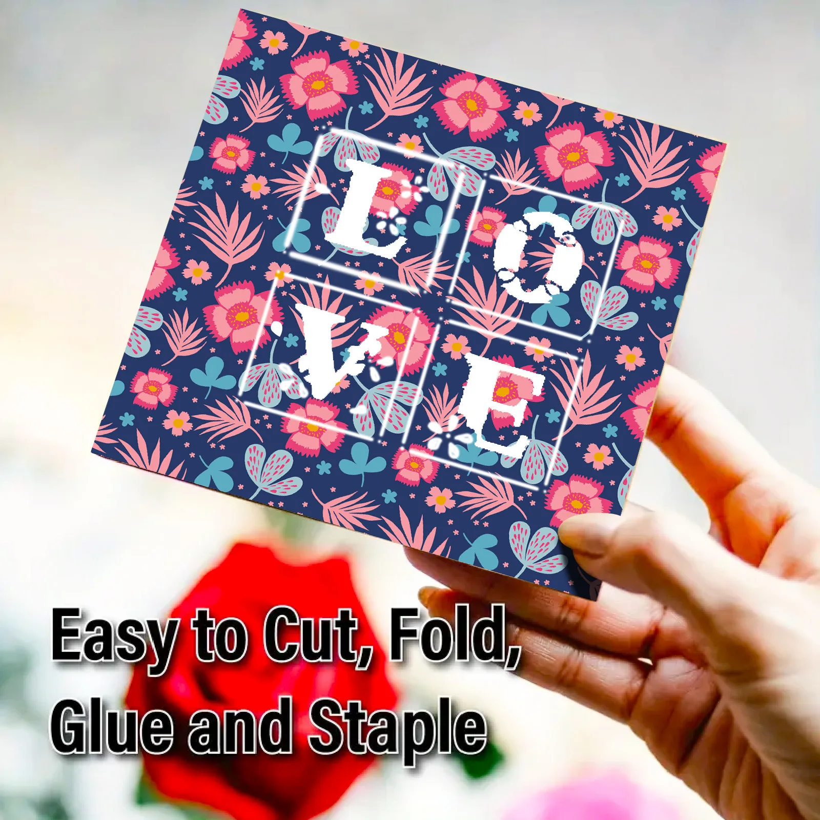 12 Sheets 15*15cm Pastoral Style Manual MaterialsColor Paper Creative Simple Handbook Base Paper Material Colorful Paper Sheets