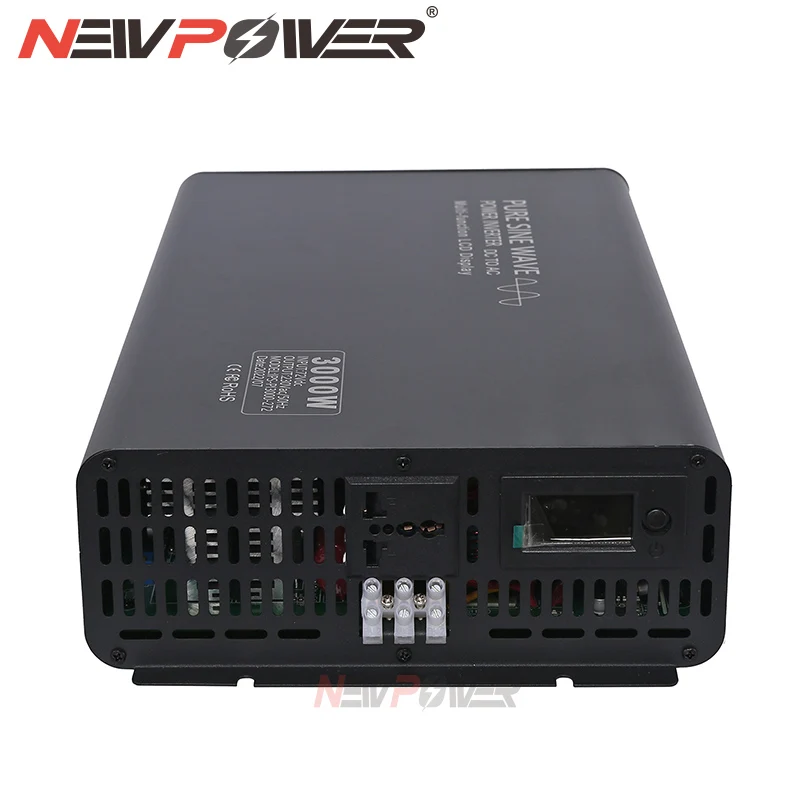 Best seller trendy 3kw 12v 24v 36v 48v 60v 72v 84V dc to ac 100v 110v 120v 220v 240v pure sine wave inverter 3000W LCD display