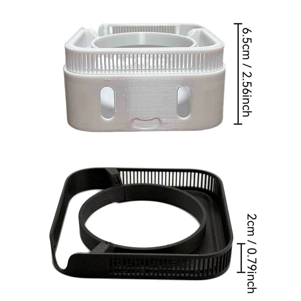 New Dustproof Host Base Anti-Slip Cooling Heat Dissipation Bracket 3D Printed Heightening Mount Stand for Mac Mini M4/M4 Pro2024