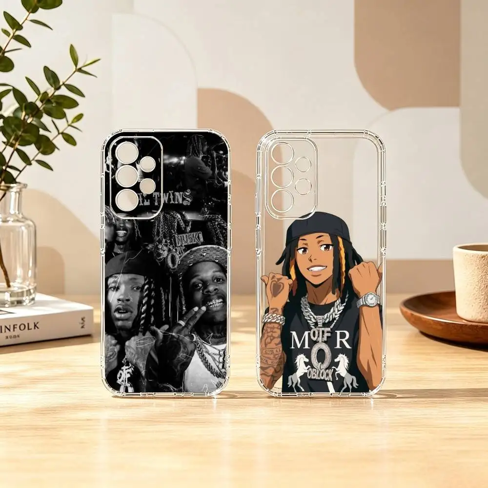 American rapper K-King V-Von Gift Phone Case Transparent Silicone Soft For Samsung S25,S24,S21,S22,S23,S30,Ultra,S20,Plus,Fe