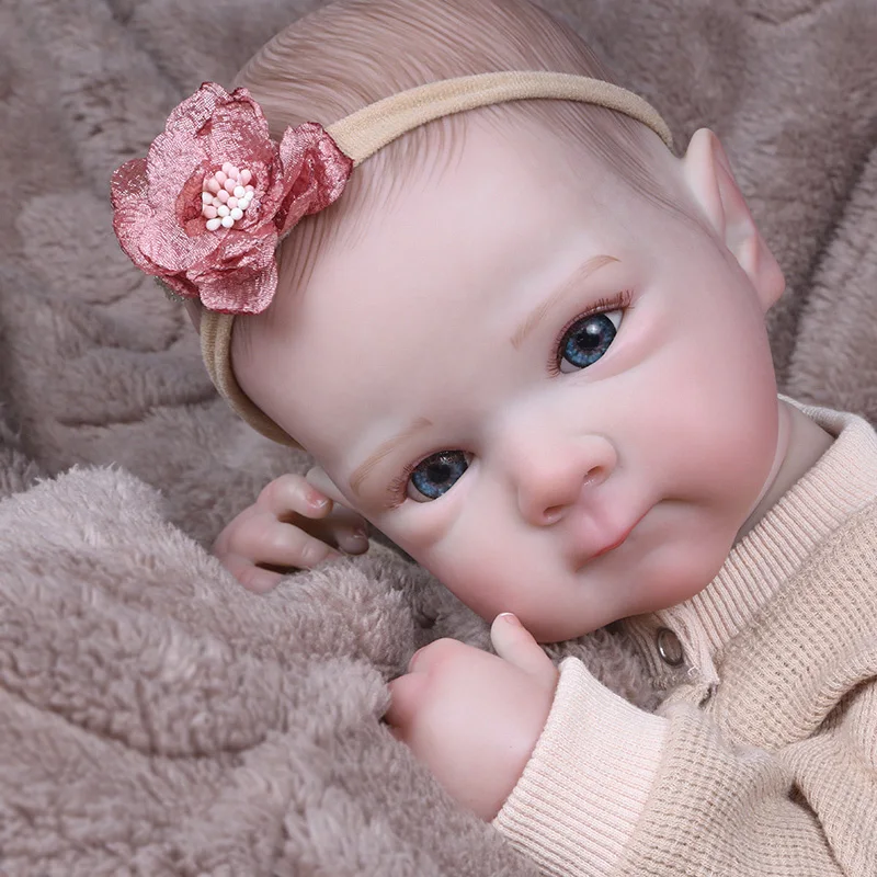 Bebe Reborn Girl Body Doll Like Real 18inch Collectible Lifelike Realistic Art Reborn Dolls Muñecas Bebés Reborn Original