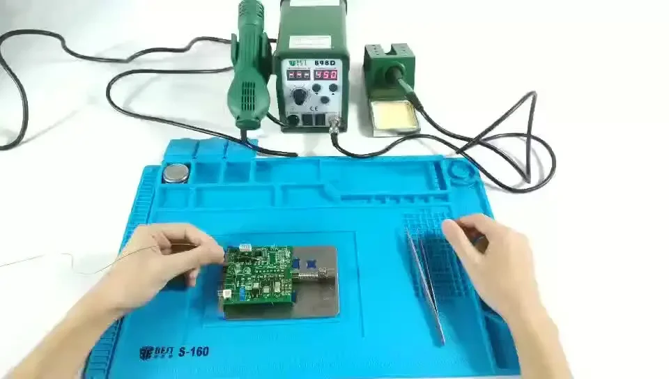 

BEST-898D Digital 2 In 1 LED Display Hot Air BGA Rework Soldering Station