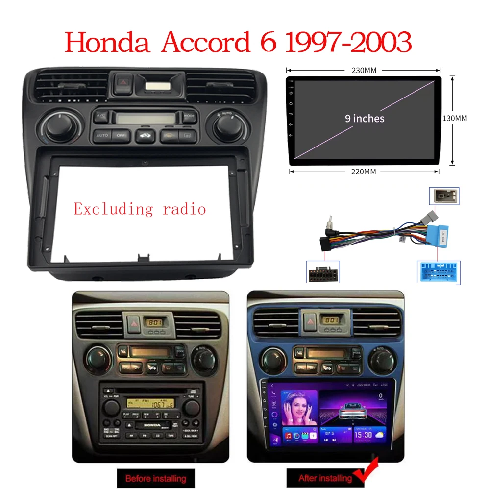 9 Inch For Honda Ac…