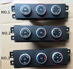 Air conditioning control panel for  Foton Tunland