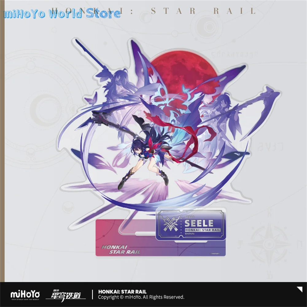 MiHoYo Official Genuine Honkai Star Rail Dan Heng Acrylic Tile Sushang Characters Anime Series Acrylic Tile Yanqing Gifts Seele image 2