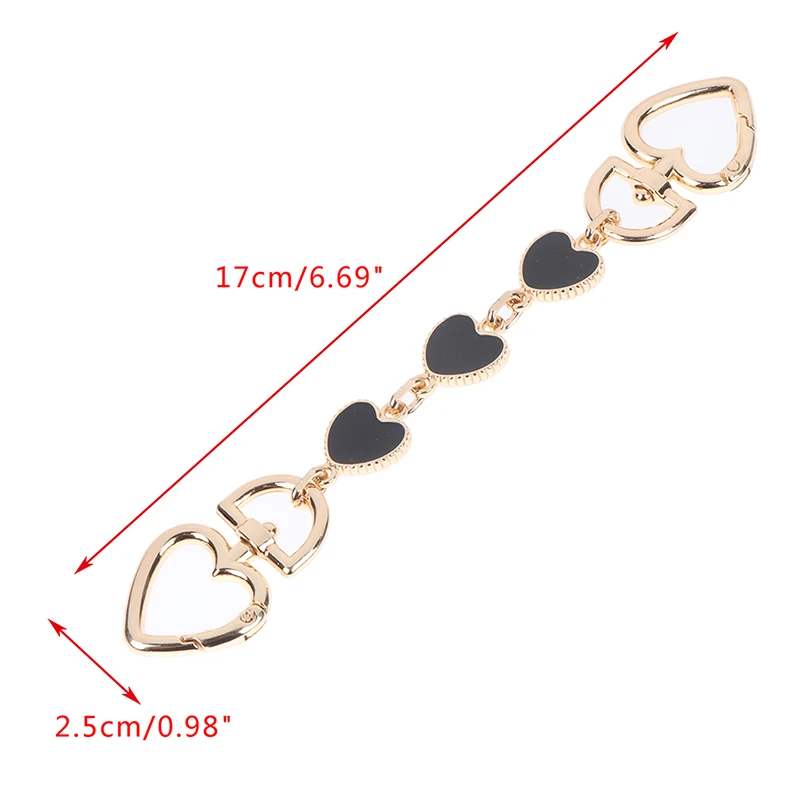 1PC Love Bag Shoulder Strap Extension Chain, Wallet Shoulder Bag Extension Decorative Chain, Bag Chain Replacement Accessories