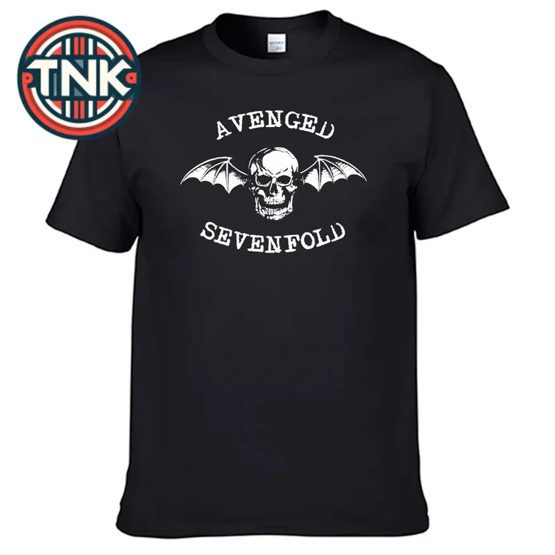 

Band avenged sevenfolds T shirt A7X shirt 100% cotton men shirt N02