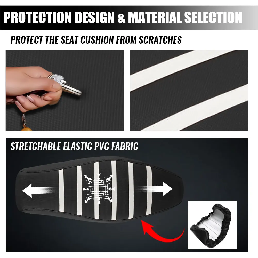 Motorcycles Accessories Seat Cover Non-slip Cushion Design PVC Durable For Honda Navi110 Navi 110 Off Road Dirt Pit Moto Bike