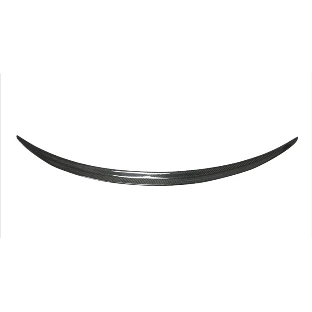 For Mercedes-Benz CLS C257 W257 C63 Style Carbon Fiber Rear Spoiler Trunk Wing 2017-2023 FRP Forged carbon