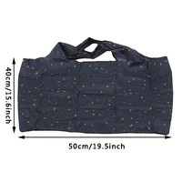 Sac de courses pliable épais, grande capacité, réutilisable, écologique, imperméable, pour supermarché, sac à bandoulière 4