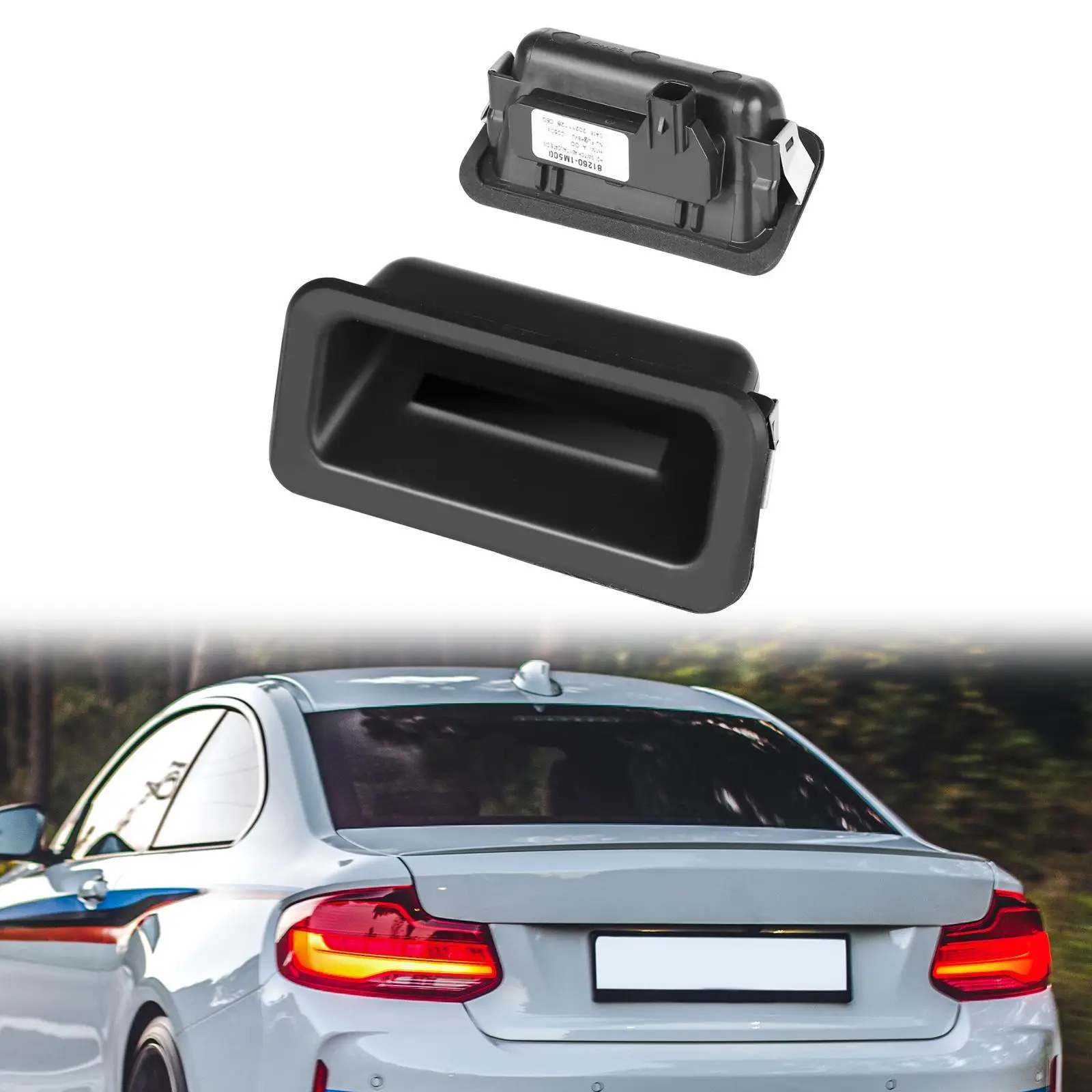 

Trunk Lid Lock Handle Button Easy to Install 81260-1M500 Auto Accessory Replace Parts High Performance