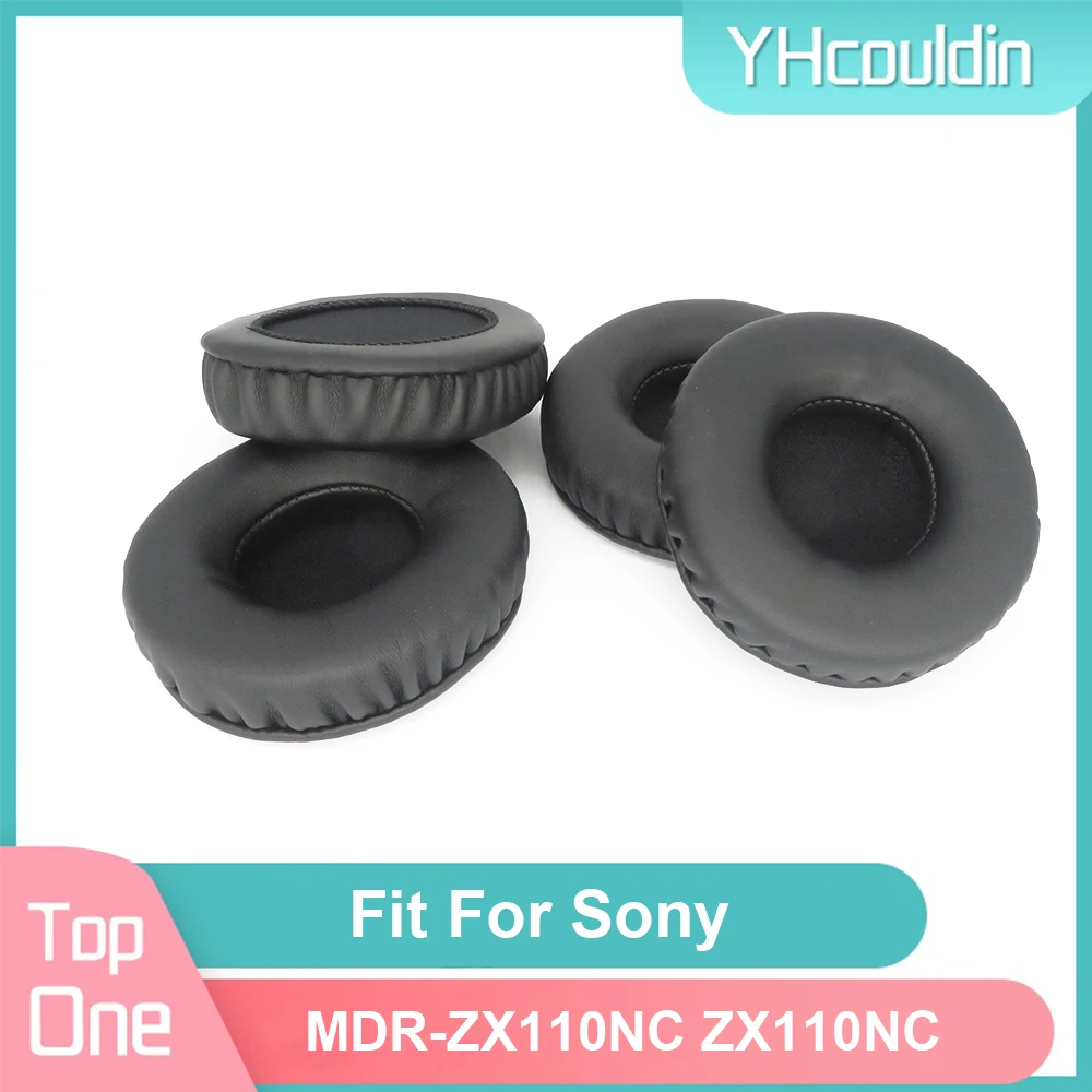 Earpads para sony MDR-ZX110NC zx110nc fone de ouvido almofadas almofadas de espuma macio do plutônio preto