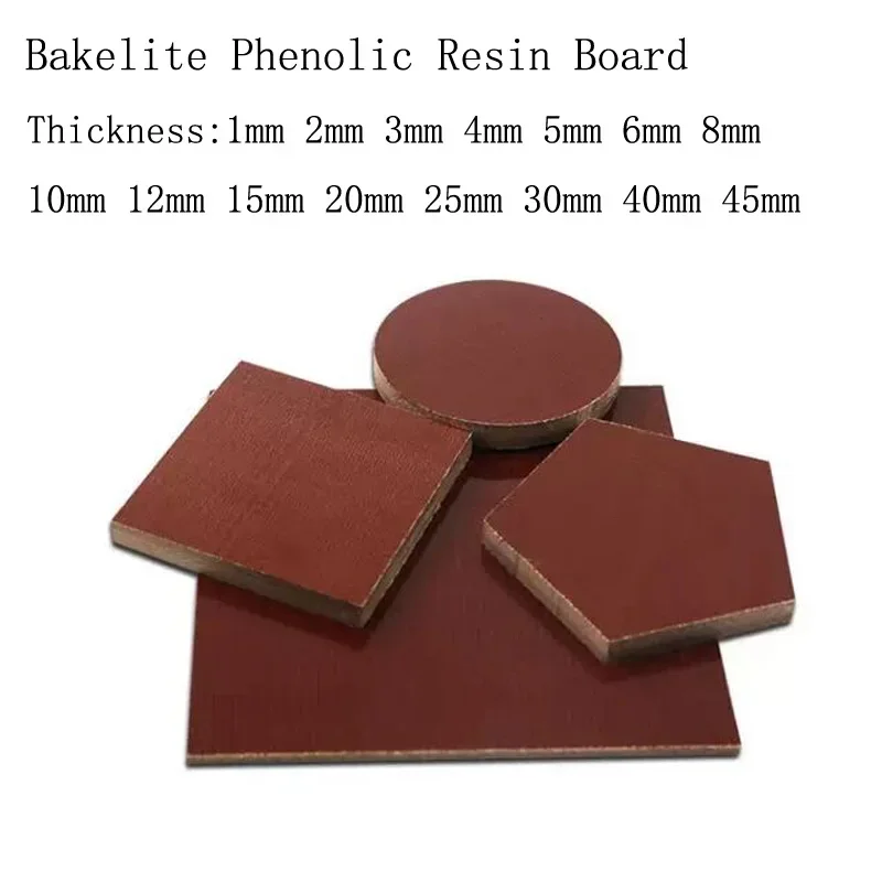 Phenolic Bakelite Sheet Composite Insulated Glulam Board Electrical Wooden Fabric Plate Resin Laminate Veneer Board Brown