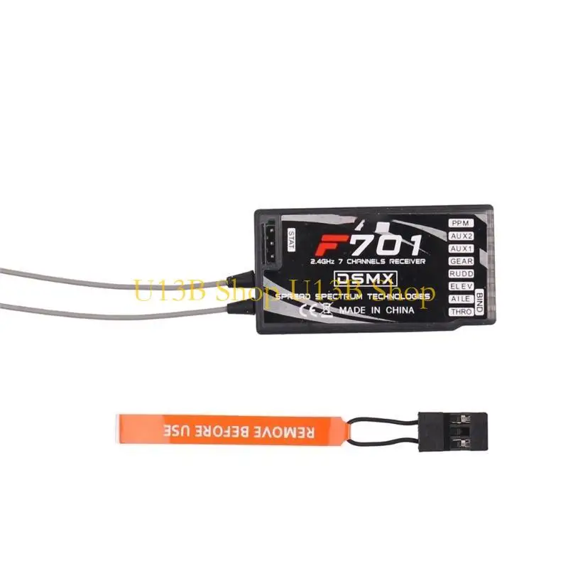 U13B F701 7 Channel 2.4GHz Receiver DSM2 Replaces AR6210 S603 Aircraft Transmitter