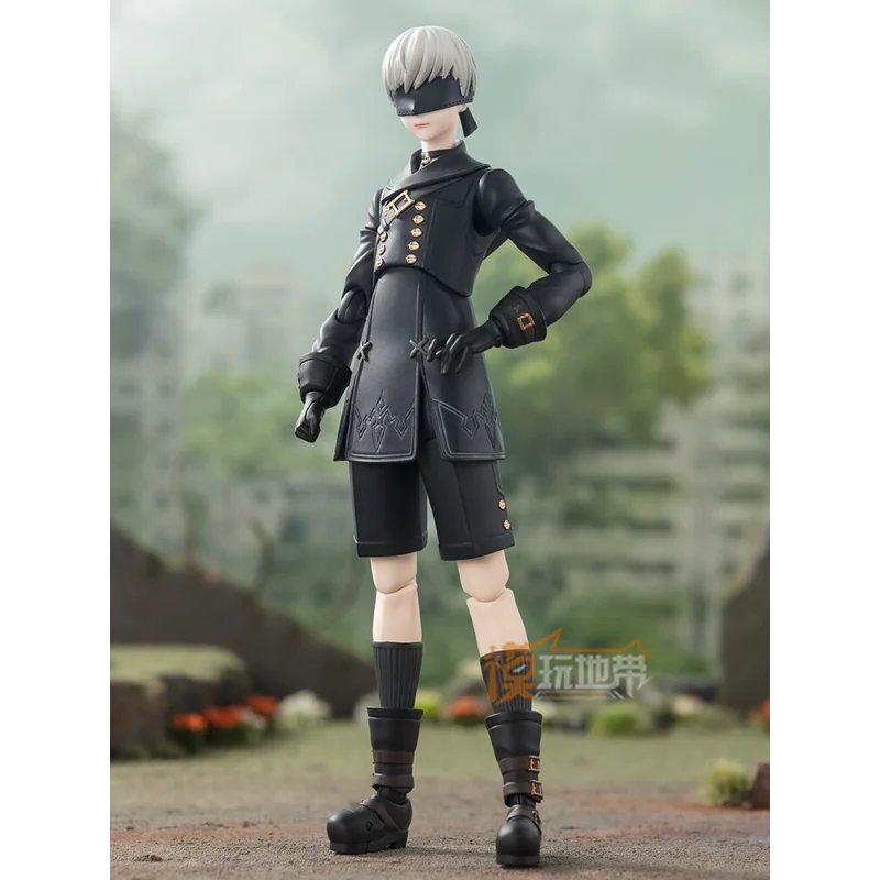 

В наличии, отправка в течение 24 часов, коллекционная подвижная фигурка Bandai SHF YoRHa 9S Nier: Automata Android
