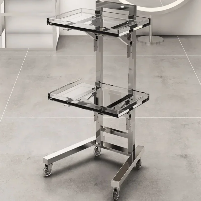 Professional Aesthetic Trolley Salon Trolley Organizer Cart With Wheels Carrito Organizador Con Ruedas Salon Equipment Furniture