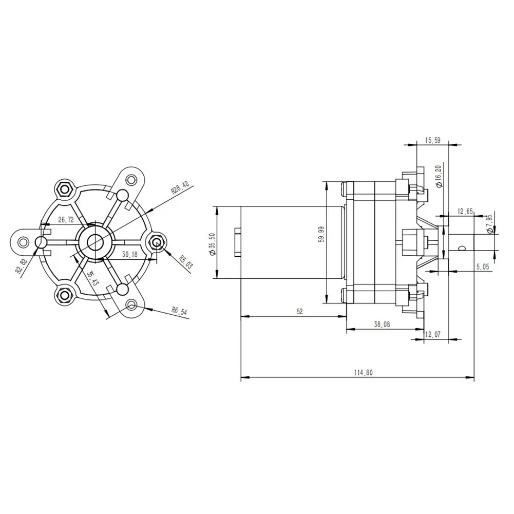 DC Voltage Generator Hydraulic Generator Alternative Energy Generator Smooth Operation Stainless Steel Construction