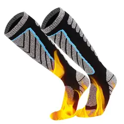 Professionals Winter Men Women Warm Ski Socks Thicker Cotton Sports Snowboard Cycling Soccer Socks High Elastic Thermal Socks