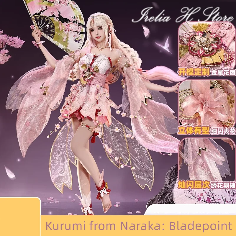 Irelia H Tokisaki Kurumi من تاريخ لايف تأثيري حلي أنيمي Himekawa Yoshino Tokisaki Kurumi فستان أنثى أزياء الهالوين