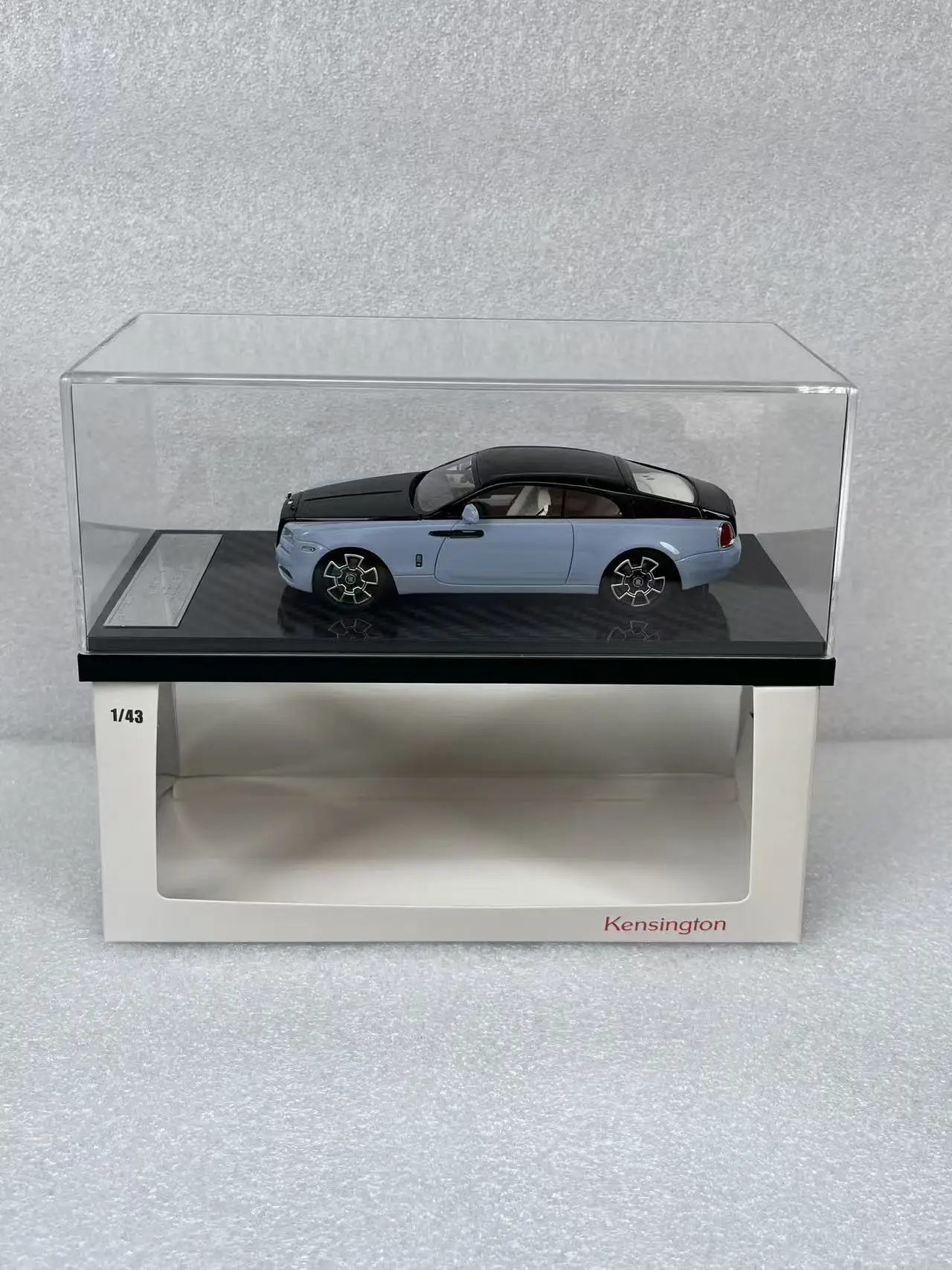 Kensington 1:43 Roolls Wraith Simulation édition limitée résine métal statique modèle de voiture jouet cadeau