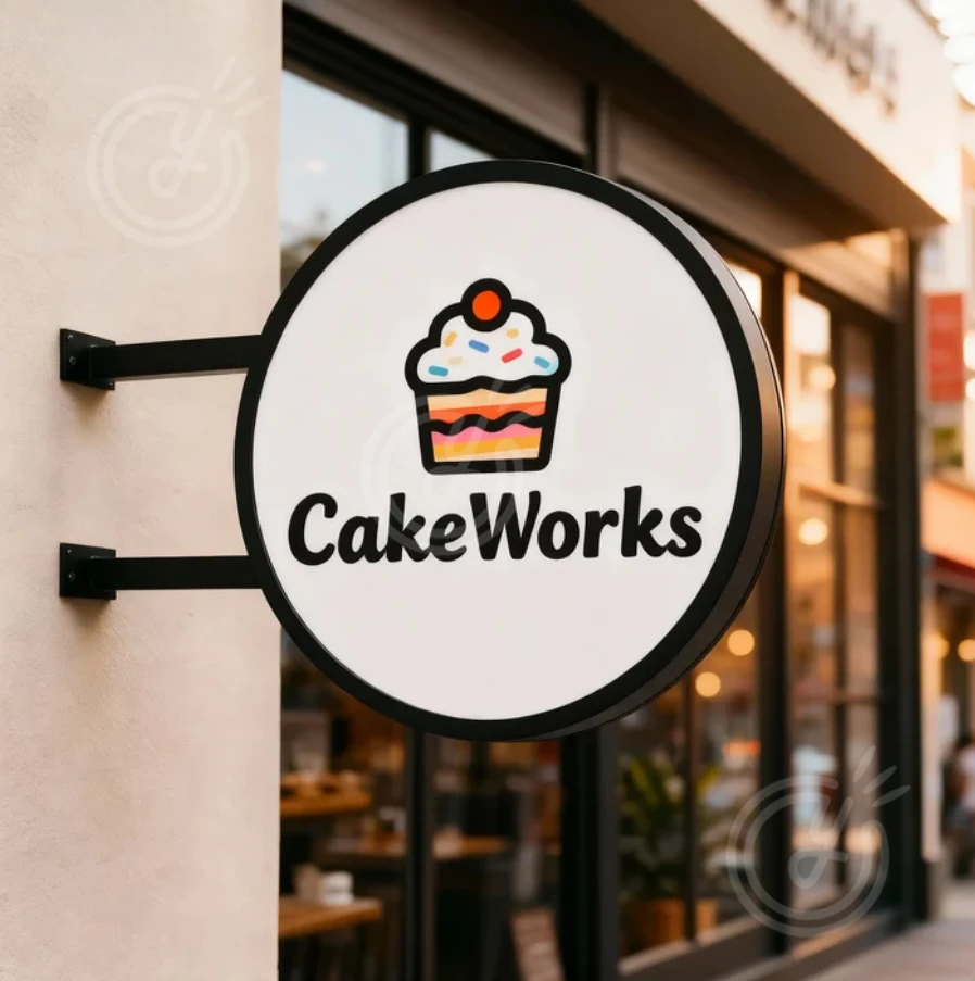 

Круглая световая вывеска, магазин, проекция спереди, двухсторонняя круглая светодиодная рекламная доска, лезвие, наружное украшение, неоновый бар на заказ