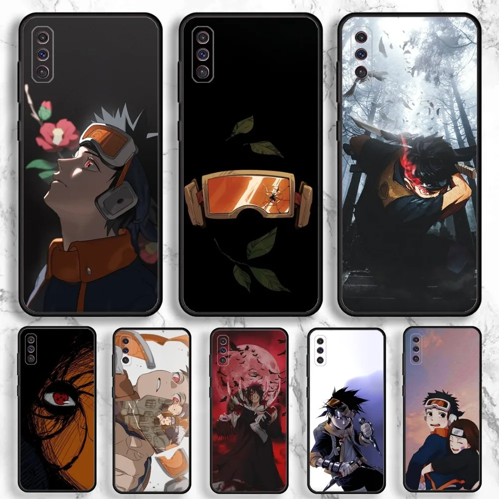 Uchiha O_Obito Phone Case For Samsung Galaxy A13,A21s,A22,A31,A32,A52,A53,A71,A80,A91 Soft Black Phone Cover