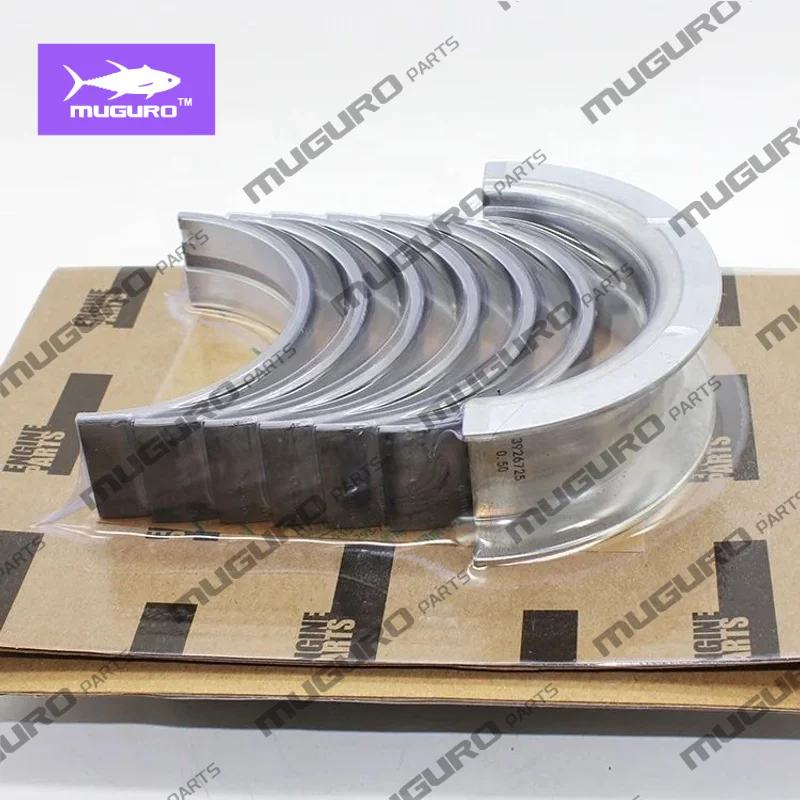 DongFeng Heavy Duty Truck Diesel Engine Parts 6BT Main Bearing Standard  3802070