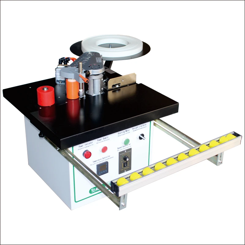 MY05 Double Side Gluing Manual Edge Banding Machine for PVC Woodworking Curve Edge Bander for Wood Based Panels